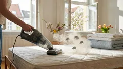 Nach dem Winter verstecken sich Tausende von Hausstaubmilben in Ihrer Matratze. Mit diesen einfachen Methoden können Sie sie loswerden.