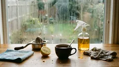 Ein Hausmittel für strahlend saubere Fenster: Erfahren Sie, wie Sie Ihre Fenster ganz einfach mit schwarzem Tee und Zitrone putzen können.