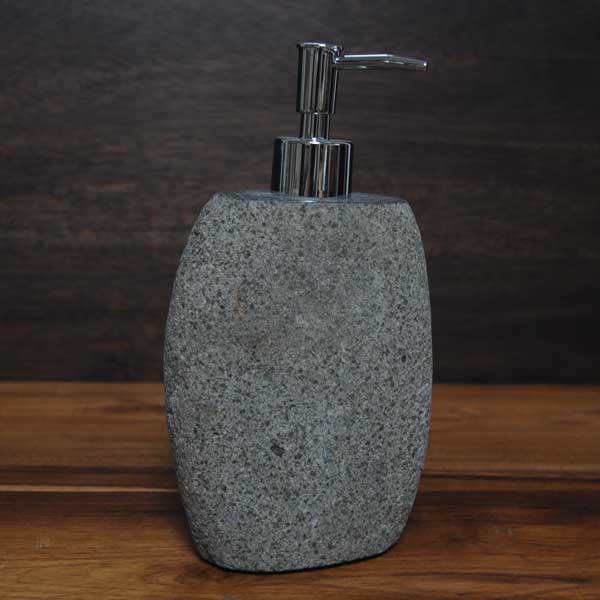 Seifenspender Flussstein