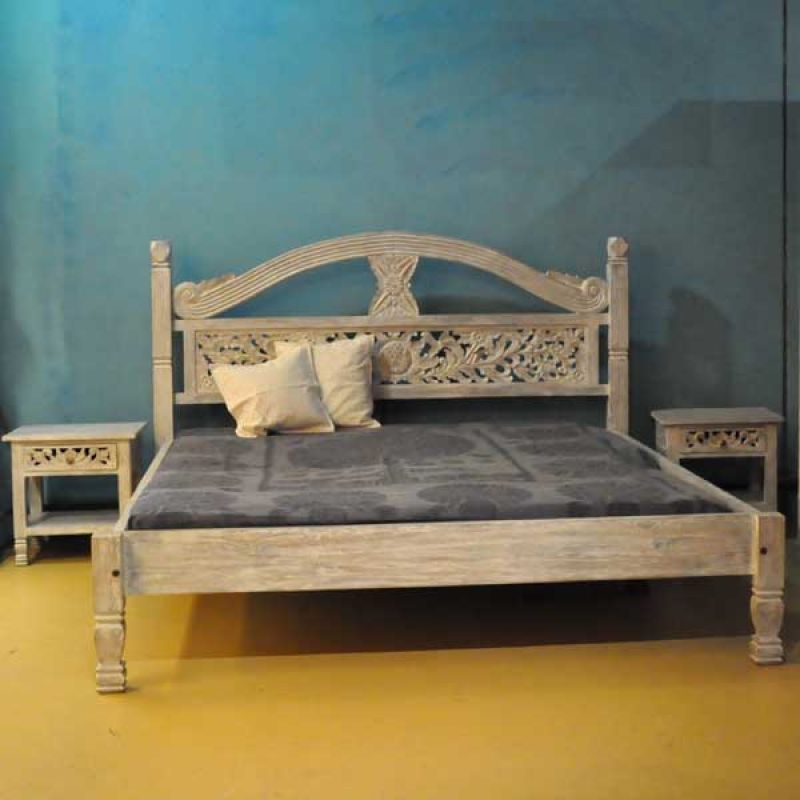 Bed Romance White